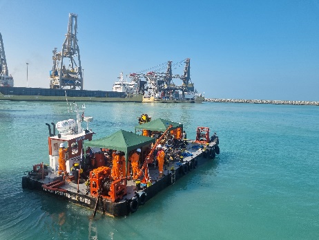 Seawater Intake line rectifications