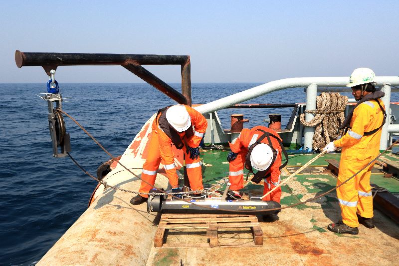 Sidescan Sonar - Pipeline Freespan - Image 7